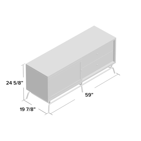 Wrought Studio Dayton TV Stand for TVs up to 65" & Reviews Wayfair